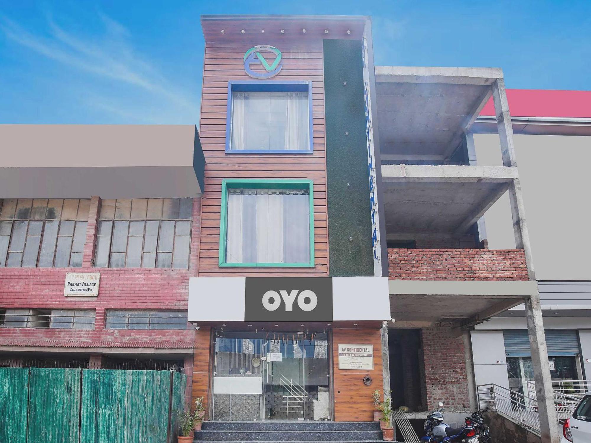 Hotel O Av Continental Zirakpur Dış mekan fotoğraf