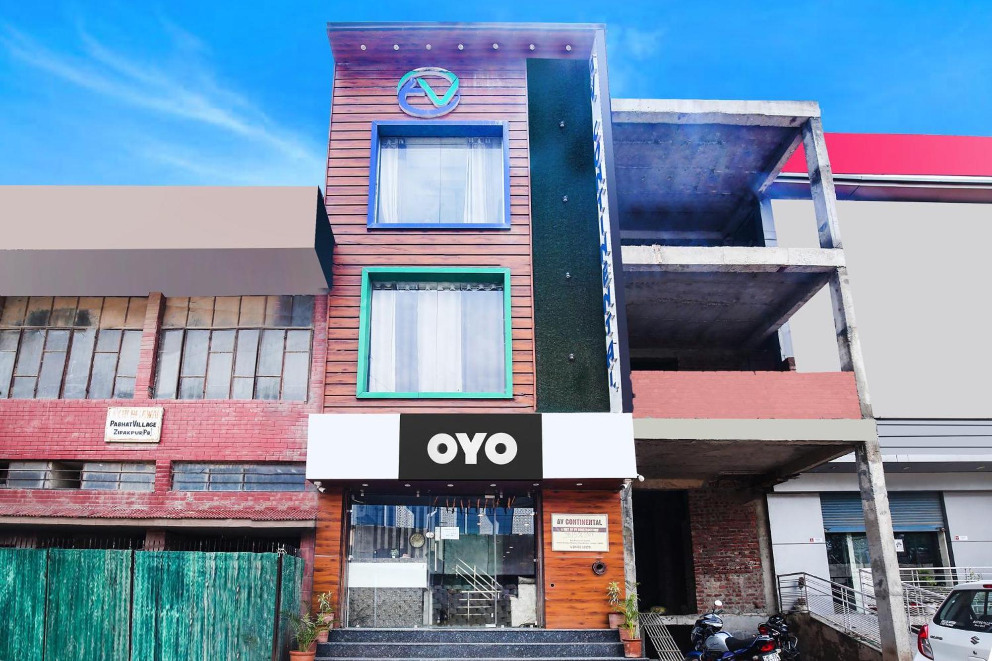 Hotel O Av Continental Zirakpur Dış mekan fotoğraf